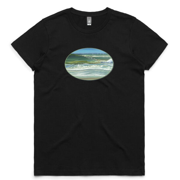 Green Wave - Women's Tee Thumbnail