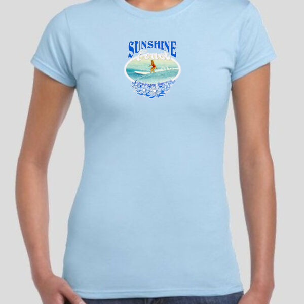 Sunshine Coast - Women's Slimfit Tee Thumbnail